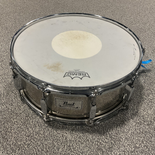 Vist Large View of Product Image Which is Used PEARL STEEL SHELL 5.5 X 14 Snare Drum