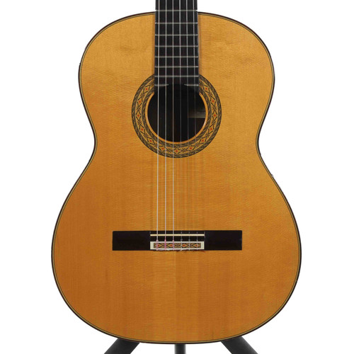 Vist Large View of Product Image Which is Used Takamine NO. 10 CLASSICAL ACOUSTIC Solid Top Acoustic Guitar Natural