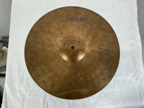 Vist Large View of Product Image Which is Used Paiste 14 IN HH BOTTOM Hi Hat Cymbals 14"