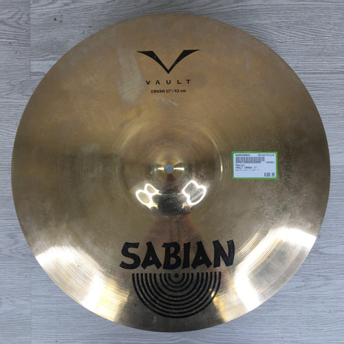 Vist Large View of Product Image Which is Used Sabian VAULT CRASH 17 Crash Cymbal 17"