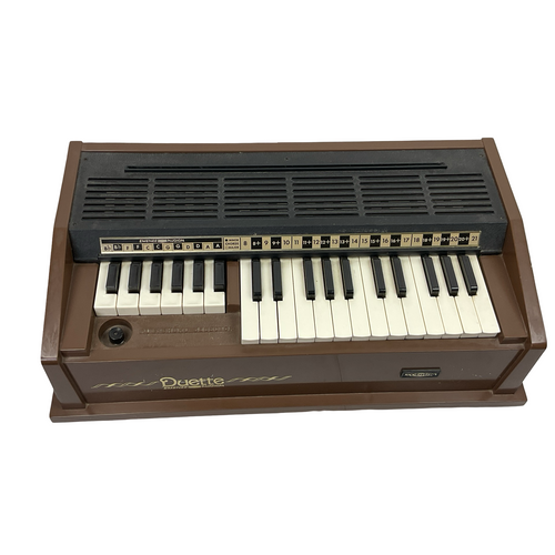 Vist Large View of Product Image Which is Used EMENEE DUETTE CHORD ORGAN Vintage Organ