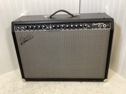 Vist Large View of Product Image Which is Used Fender CHAMPION 100 + FTSW 2 x 12 Solid State Amplifier 2 x 12
