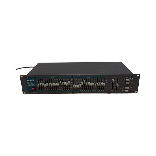 Vist Large View of Product Image Which is Used Ashly GQX SERIES MODEL 1502 15-BAND GRAPHIC EQ Equalizer