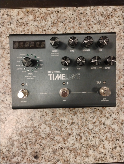 Vist Large View of Product Image Which is Used Strymon TIMELINE DELAY Delay Pedal