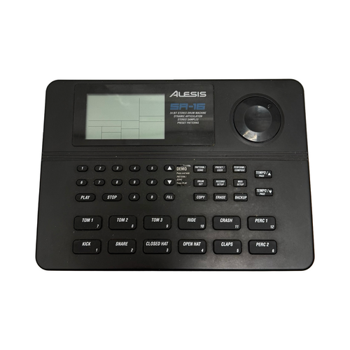 Vist Large View of Product Image Which is Used Alesis SR-16 WITH ADPT/BOX Pad Drum Machine