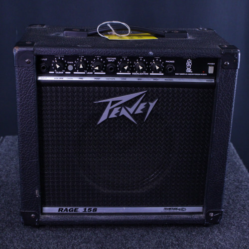 Vist Large View of Product Image Which is Used Peavey RAGE 158 COMBO AMP 1 x 8 Solid State Amplifier 1 x 8