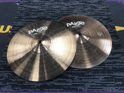 Vist Large View of Product Image Which is Used Paiste 900 SERIES Hi Hat Cymbals 14"