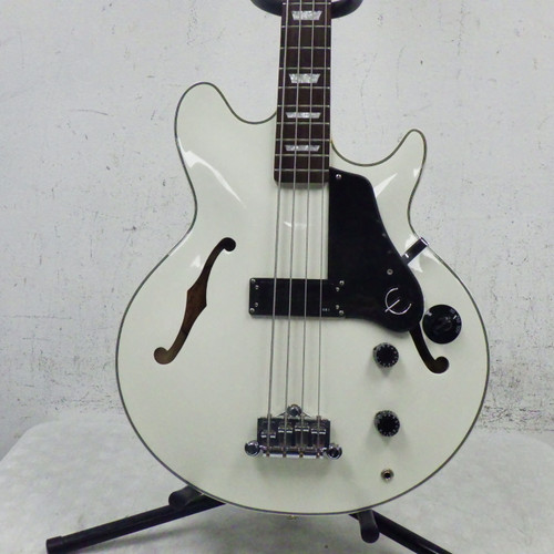 Vist Large View of Product Image Which is Used Epiphone Jack Casady Signature Bass White 4-String