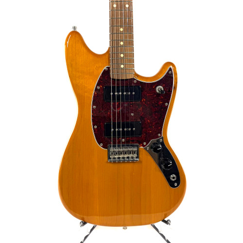 Vist Large View of Product Image Which is Used Fender Player Mustang 90 Electric Guitar Natural