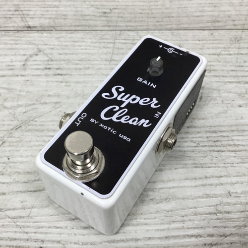 Vist Large View of Product Image Which is Used Xotic Super Clean Boost Buffer Pedal