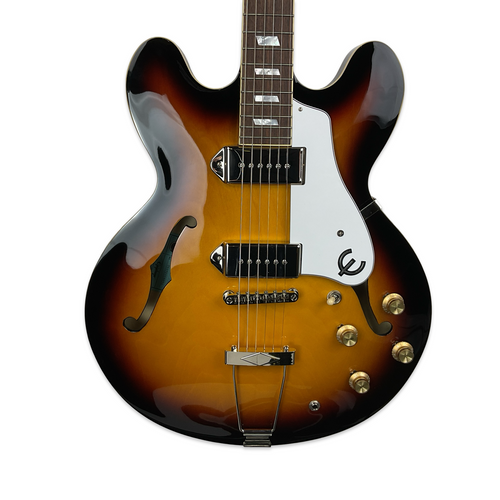 Vist Large View of Product Image Which is Used Epiphone CASINO Semi-Hollow Electric Guitar Sunburst 6-String