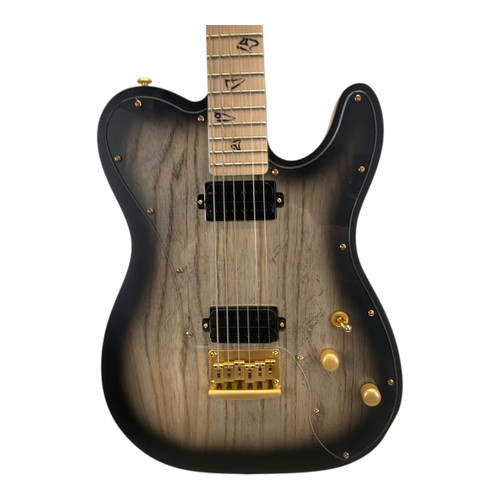 Vist Large View of Product Image Which is Used Schecter Meegs PT EX T Type Electric Guitar Natural 6-String