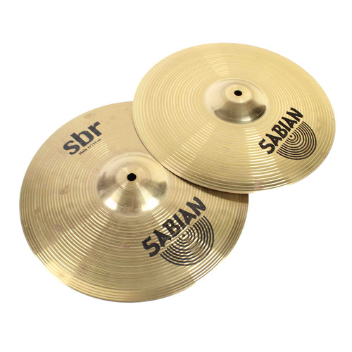 Vist Large View of Product Image Which is Used Sabian SBR HI HATS 13 Hi Hat Cymbals 13"