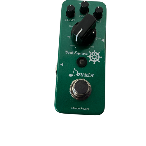 Vist Large View of Product Image Which is Used Donner VERB SQUAR Reverb Pedal