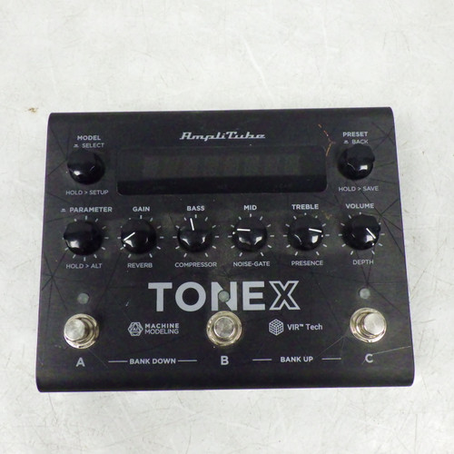 Vist Large View of Product Image Which is Used Ik Multimedia Amplitube Tonex Pedal Multi-FX Pedal