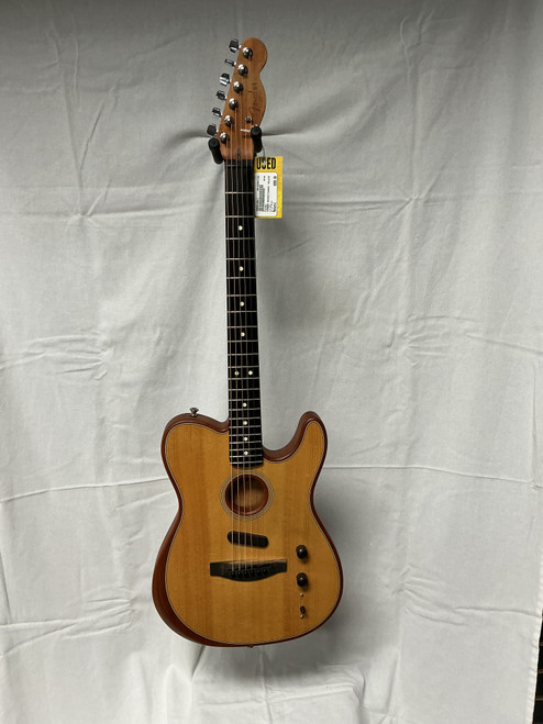 Vist Large View of Product Image Which is Used Fender FENDER ACOUSTISONIC TELECASTER Solid Top Acoustic Guitar Natural