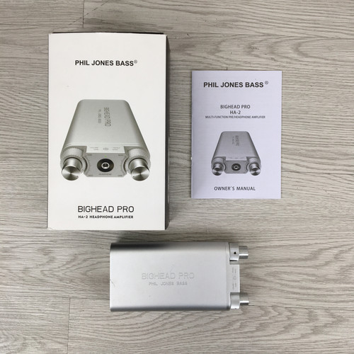 Vist Large View of Product Image Which is Used Phil Jones Bass BIGHEAD PRO HA-2 HEADPHONE AMP