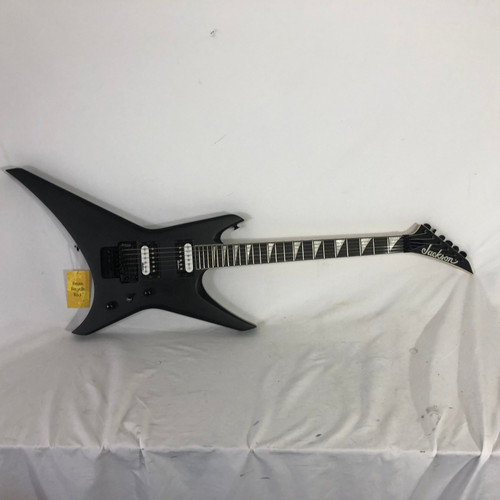 Vist Large View of Product Image Which is Used Jackson JS32 WARRIOR Pointy Electric Guitar Black 6-String