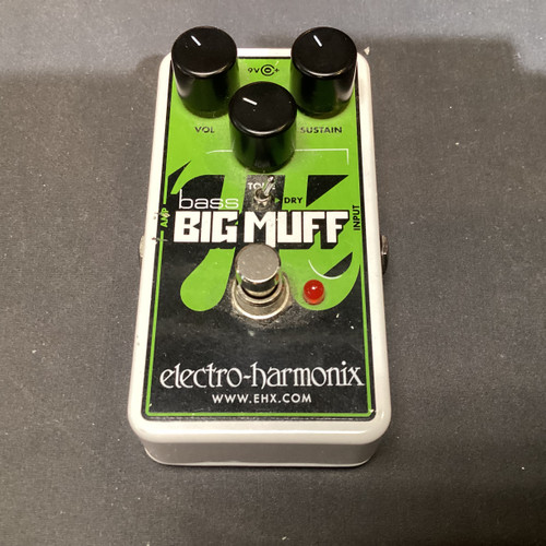 Vist Large View of Product Image Which is Used Electro Harmonix (E/H) BASS BIG MUFF NANO Fuzz Pedal