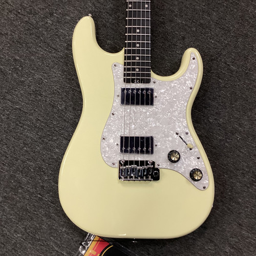 Vist Large View of Product Image Which is Used Schecter JACK FOWLER SIGNATURE S Type Electric Guitar White 6-String