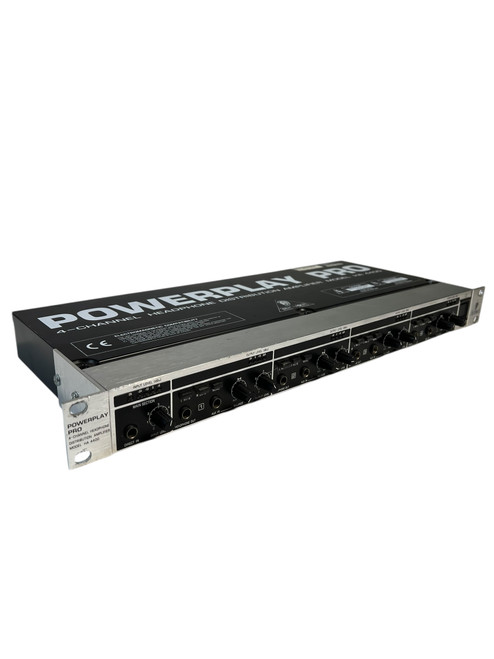 Vist Large View of Product Image Which is Used Behringer POWERPLAY HA4400 4CH HEADPHONE AMP Rackmount Recording Device