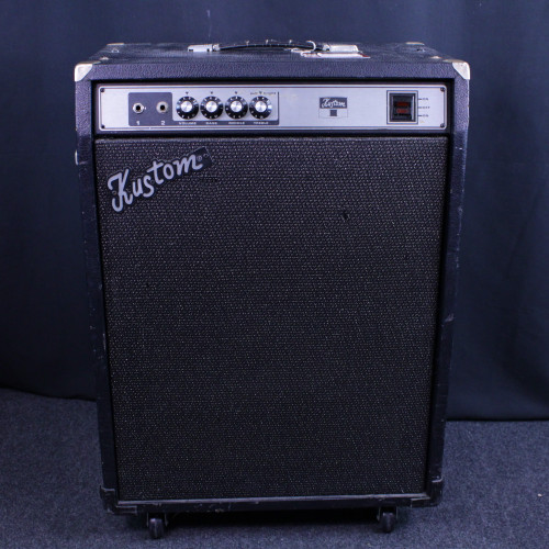 Vist Large View of Product Image Which is Used Kustom 1-B BASS AMPLIFIER OLD Vintage Bass Combo Amplifier
