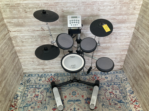 Vist Large View of Product Image Which is Used Roland V-DRUMS LITE HD-1 Electronic Drum Kit