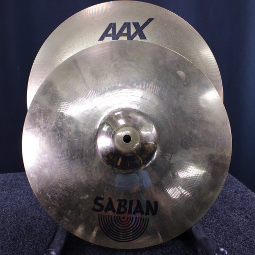 Vist Large View of Product Image Which is Used Sabian 14 AAX STAGE HIHAT Hi Hat Cymbals 14"