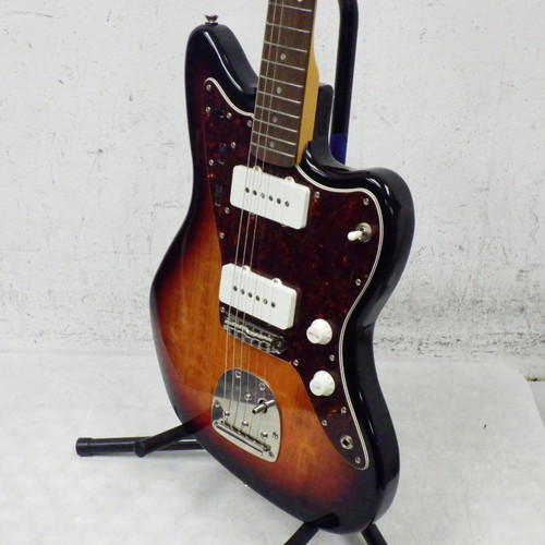 Vist Large View of Product Image Which is Used Squier Classic Vibe 60 S Jazzmaster Offset Double Cutaway Electric Guitar Sunburst 6-String
