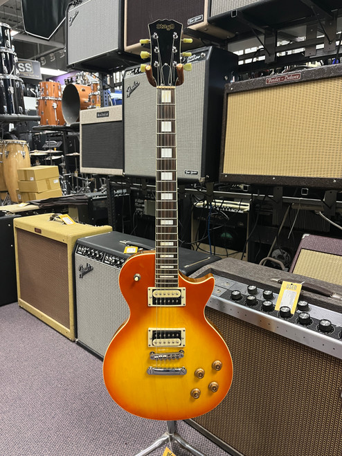 Vist Large View of Product Image Which is Used Stagg LP TYPE LP Type Electric Guitar Cherry Sunburst 6-String