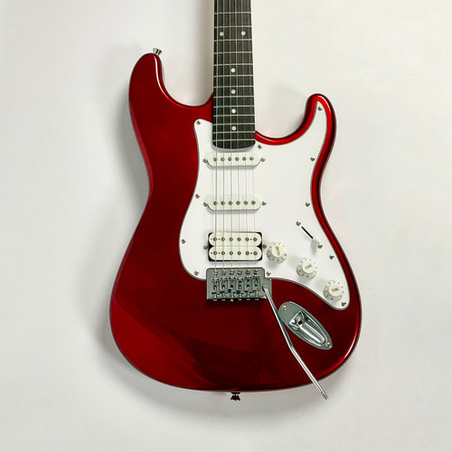Vist Large View of Product Image Which is Used Donner Standard Series Electric Guitar Red 6-String
