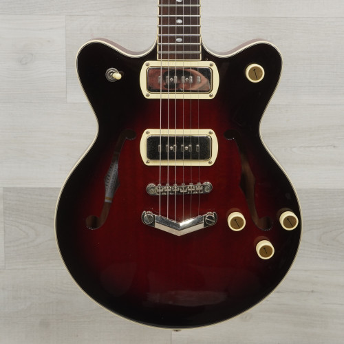 Vist Large View of Product Image Which is Used Gretsch G2655-P90 Electric Guitar Red