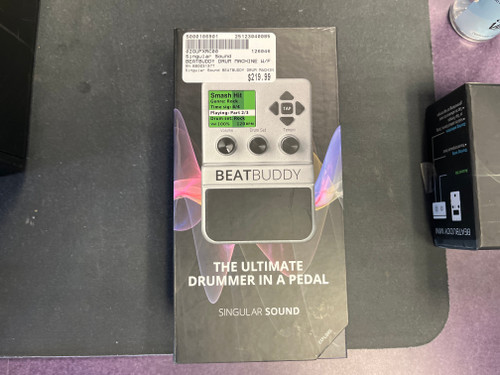 Vist Large View of Product Image Which is Used Singular Sound BEATBUDDY DRUM MACHINE W/FTSW Guitar Effects Pedal