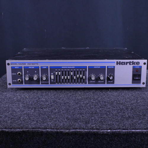Vist Large View of Product Image Which is Used Hartke HA2500 BASS AMP HEAD Bass Amplifier Head