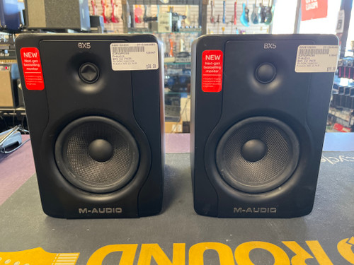 Vist Large View of Product Image Which is Used M-Audio BX5 D2 PAIR Powered Studio Monitor
