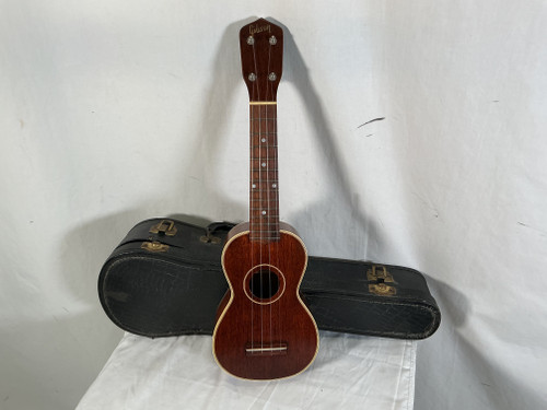 Vist Large View of Product Image Which is Used Gibson UKULELE POST-1930S Vintage Ukulele Wood