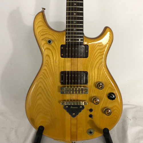 Vist Large View of Product Image Which is Used Ibanez MC300 Vintage Double Cutaway Electric Guitar Natural 6-String