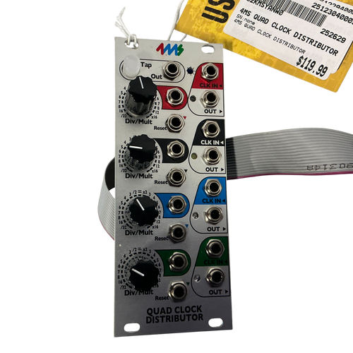 Vist Large View of Product Image Which is Used 4MS QUAD CLOCK DISTRIBUTOR Modular Synthesizer Rackmount