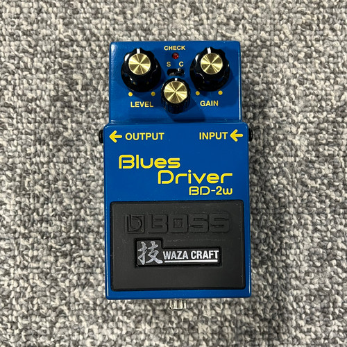 Vist Large View of Product Image Which is Used BOSS BD-2W WAZA CRAFT BLUES DRIVER Guitar Overdrive Pedal