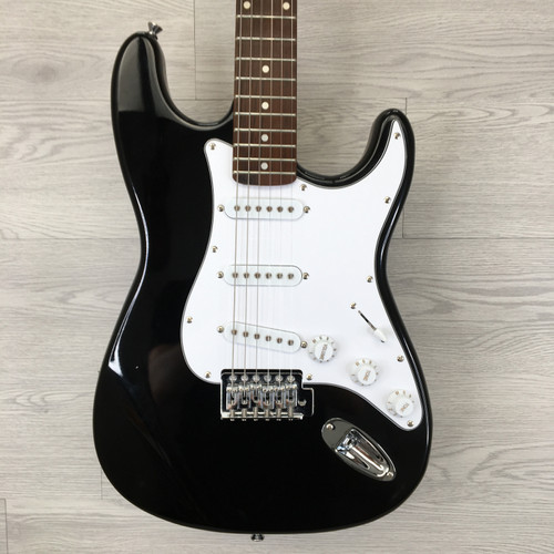 Vist Large View of Product Image Which is Used INDIO S-TYPE S Type Electric Guitar Black 6-String