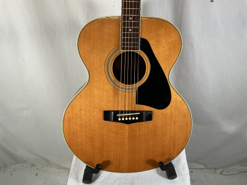 Vist Large View of Product Image Which is Used Yamaha CJ-818 JUMBO Solid Top Acoustic Guitar Natural