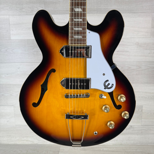 Vist Large View of Product Image Which is Used Epiphone Casino Hollowbody Electric Guitar - Vintage Sunburst