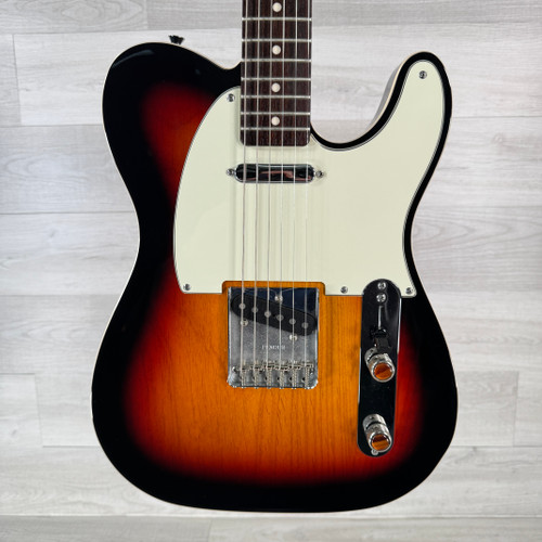 Vist Large View of Product Image Which is Used Squier Classic Vibe Telecaster Custom - 3-Tone Sunburst