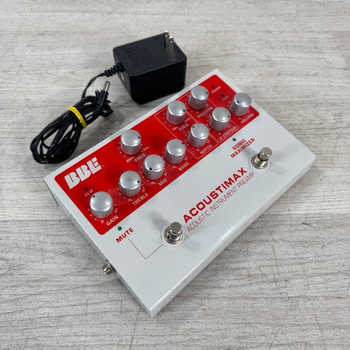 Vist Large View of Product Image Which is Used BBE Acoustimax Acoustic Instrument Preamp Pedal