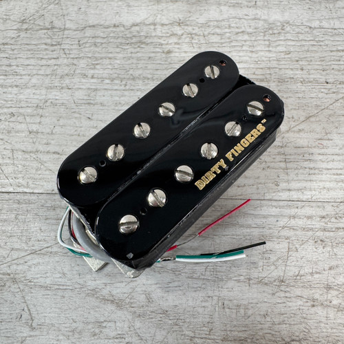 Vist Large View of Product Image Which is Used Gibson Dirty Fingers SM Humbucker - Double Black