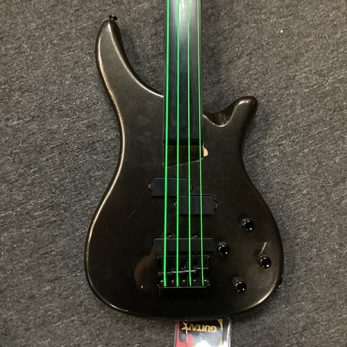 Vist Large View of Product Image Which is Used Rogue LX200BF Bass Guitar Black 4-String