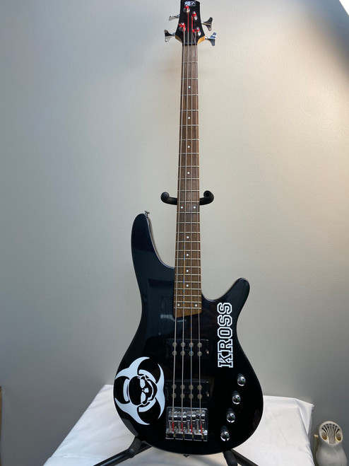 Vist Large View of Product Image Which is Used Ibanez SRX 300 J Type Bass Guitar Black 4-String