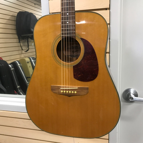 Vist Large View of Product Image Which is Used Fender REDONDO MIK Vintage Solid Top Acoustic Guitar Natural