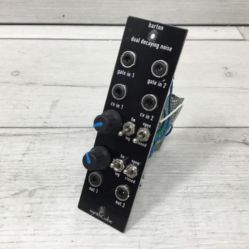 Vist Large View of Product Image Which is Used Barton/Synthcube DIY Dual Decaying Noise Vintage Rackmount Synthesizer