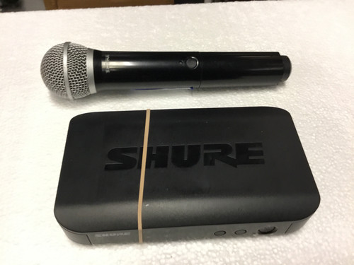 Vist Large View of Product Image Which is Used Shure BLX4 PG58 WIRELESS SYSTEM Wireless Microphone